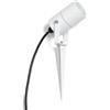 LEDKIA LIGHTING LEDKIA Faretto per Esterni GU10 Alluminio con Picchetto Telaga Bianco