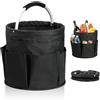 ZoneYan Cestino Spesa Pieghevole, ZoneYan Cestino Picnic, con 6 Scomparti, Cestino Portaoggetti, Impermeabile Portatile, per Picnic, Shopping, Campeggio