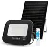 Royal Led Faretto da esterno pannello solare, regolazione luminosità, telecomando, IP65, 50W lampada da esterno, giardino, illuminazione esterno (100W)