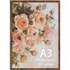 Giftgarden Cornice A3 PVC Marrone Rustico,Decorare la Casa,1 Pezzo | Per certificati, fotografie, paesaggi, ritratti e opere d'arte, uso in spazi d'arte, ufficio e casa