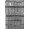 SAVORLIVING Organizer da Parete con 36 Tasche, Portaoggetti da Parete, Ideale per Classi, per Riporre Calcolatrici e Cellulari, Borsa portaoggetti da appendere con 4 Ganci in Metallo, grigio
