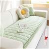 Generico Pawcart Couch Cover,Ultra-Soft Fluffy Plush Sofa Protector, With Cushion Cover,Anti-Static Non-Slip Washable Thickened Pet Hair & Scratch Resistant (Green, 70x180cm(27.6 x 70.9))