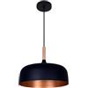BEL AIR HOME Lampada a sospensione Halle nera