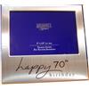 Shudehill Giftware Shudehill 12,7 x 7,6 cm Happy 70TH Birthday Photo Frame Occasione Regalo 72270