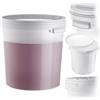 KADAX Contenitore per fermentazione 33L con coperchio e maniglia, contenitore in plastica per vino, contenitore per fermentazione per la produzione di vino, grande secchio per la fermentazione di vino