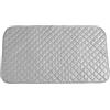 BORDSTRACT Coperta da stiro, coperta portatile pieghevole in cotone, coperta da stiro, adatta per lavatrice, asciugatrice, scrivania, piccolo asse da stiro per la casa