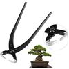 Zerodis Kit Attrezzi per Bonsai 4 Pezzi, Forbici da Potatura e Pinze per Giardinaggio, Utensili Resistenti in Custodia Portatile, Accessori per Manutenzione Alberi in Miniatura - 200mm