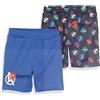 Amazon Essentials Marvel Star Wars Ragazzi Ginnastica 2 Netshorts Avengers Logo