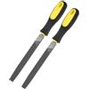 M METERXITY 2-Pack Lima Piatta In Metallo 6 Pollici, Lima Diamantata In Acciaio Ad Alto In PVC Per Legno/Metallo/Ceramica/Vetro/Pietra/Gioielli/Piastrelle/Modelli/Fai Da Te/Affilatura