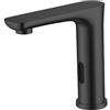 XJTNLB Rubinetto Sensore Bagno Nero Miscelatore Bagno Lavabo Rubinetto Automatico con Sensore a Infrarossi