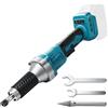 Catolsss Smerigliatrice dritta a batteria compatibile con Makita da 18 V, senza spazzole, con pinza di serraggio da 6 mm e regolazione della velocità a 4 livelli, strumento multifunzione per