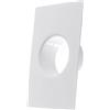 LIRAST Ø 125mm Collegamento a Parete con Flangia (maschio) - Raccordo per Tubi di Ventilazione