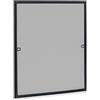 Froadp 120×140cm Zanzariera Finestra con Telaio in Alluminio Zanzariere Antipolvere Zanzariera Estensibile Zanzarierafinestra Zanzariere Senza Foratura per Balcone Terrazza (Antracite)