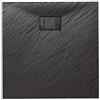 Idralite Piatto Doccia 80x80x2,6 CM Quadrato Antracite Effetto Pietra mod. Blend