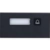 ZONAPRO Modulo 1 Tasto Meccanico Per Vto4202Fb-P Dahua Vto4202Fb-Mb1