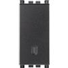 Vimar 0R19008 Arké pulsante illuminabile, 1 modulo, 1P NO 10A, grigio