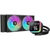 DeepCool LQ240 Processore Kit di raffreddamento a liquido 12 cm Nero 1 pz (DeepC