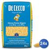 De cecco 24x Multipack De Cecco Pasta di semola Mezze Penne Rigate n. 141 gr. 500