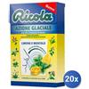 Ricola 20x Multipack Ricola Caramelle Astuccio 50g - Azione glaciale limone e mentolo