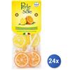 Perle di sole 24x Multipack Perle di Sole Caramelle lecca gusto limone e arancia gr. 140