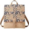 Generic Zaino da donna in sughero, stile bohémien, vintage, borsa a tracolla, borsa hobo, borsa da viaggio