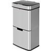 HAILO Öko Vario XL Sensor Mülltrenner 50 L Edelstahl