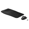 HP Combo tastiera e mouse HP 685 Comfort a doppia modalità, dimensioni complete (100%), senza fili, RF senza fili + Bluetooth, nero, include mouse