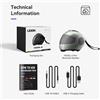 StarTech Altoparlante Bluetooth portatile - Modello S - A forma di casco - Wireless - Potente suono stereo - Bassi profondi - Resistente all'acqua (IPX4) - Verde
