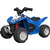 TURBO CHALLENGE - Quad Honda VTA - Portatore Elettrico - 119713 - Scooter - Blu - Pronto per Guidare - Max 25 kg - Plastica - Batterie Ricaricabili - A partire dai 18 mesi