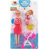 FLYPOP'S - Bambola Mamma - Giocattolo per Bambini - 070026LIN - Modello Casuale - Plastica - Manichino - Bambola - 27 x 7 cm - Dai 3 anni in su