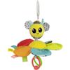 Lamaze Clip On Car Seat And Stroller Toy - Buzzy The Bee - Crinkle Car Seat And Stroller Toys - Sensory Travel Toys for Babies - Infant Toys Ages 0 Months And Up