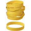 PATIKIL 50 Pz 2.8 x 1/3 Gialli Elastici Resistente Assortimento Per Casa | Dimensioni Forniture Ufficio, Cartelle Giochi Da Tavolo E Archivio, Elastici