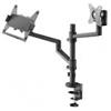 Goobay Supporto Deluxe per monitor 17- 32'' Nero [74417]