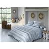 EL MUNDO Copripiumino Pierre Cardin Blu Letto 180 cm Nina 100% COTONE