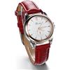 JewelryWe Orologio da donna analogico al quarzo classico business casual con cinturino in pelle