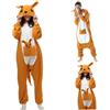 Obelunrp Onesie per Animali per Adulti, Pigiami di Kangaroo con Cappuccio Carini con Giocattolo di Canguro di rimozione per Donne Indossare da casa (M, 158-167 cm)