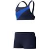 Speedo Bikini bambina Hyperboom Butterfly Back, Blu, 164