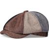 Yixda Gatsby Flatcap - Berretto da uomo, unisex, estivo, traspirante, con visiera