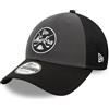 New Era Cappello da baseball da golf esagonale in poliestere con retro in rete nera, Nero , Taglia unica