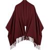 Xnova Sciarpe Donna Cashmere Invernale Scialle in Lana Caldo e Morbide Stola Elegante Cerimonia Tinta Unita Foulard e Spesso Grande Lungo con Scatola Regalo