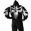 Kleidermafia Felpa con cappuccio oversize Ghost - Nero, Nero , M