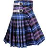 H Highland Redstone Kilt for Men - Gonna Scozzese Tradizionale Scozzese in Lana acrilica da Uomo, 4,5 m