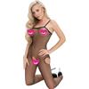 Cottelli Crotchless Net Catsuit 2551861 Black S/M/L