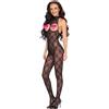 Cottelli Diamond Pattern Crotchless Catsuit with Breast Cutouts 2551918 Black XL/XXL