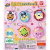 BANDAI Tamagotchi Swing Case 3 set di 5 contenitori per gashapon