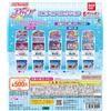 BANDAI Scheda dati BANDAI Aikatsu! Set da collezione in miniatura di 5 Gashapon Aikatsu