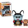 Funko King Kai & Bubbles: Dragonball Z x Funko POP Animation Vinyl Figure & 1 POP! Compatibile PET plastica grafica Protector Bundle [#532 / 36406 - B]