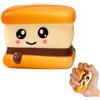 Henjunu Slow Rising Squishy Food Kawaii Squishy XXL FoodSquishy Biscotti | Squishy - Giocattolo da schiacciare a forma di torta, a forma di pane, per bambini e adulti