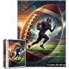 Tucocoo Puzzle da 1000 pezzi per adulti stadio di football americano | Giocatore di calcio Sport Arte Scena d'azione Stadio Gioco Giorno Decorazione Rompicapo Famiglia Divertimento Sfidante Regalo