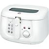 DCG WeGeek, Friggitrice da 1800W con cestello ell'olio da 2.5L. Termostato regolabile, coperchio removibile e interno anti-aderente.